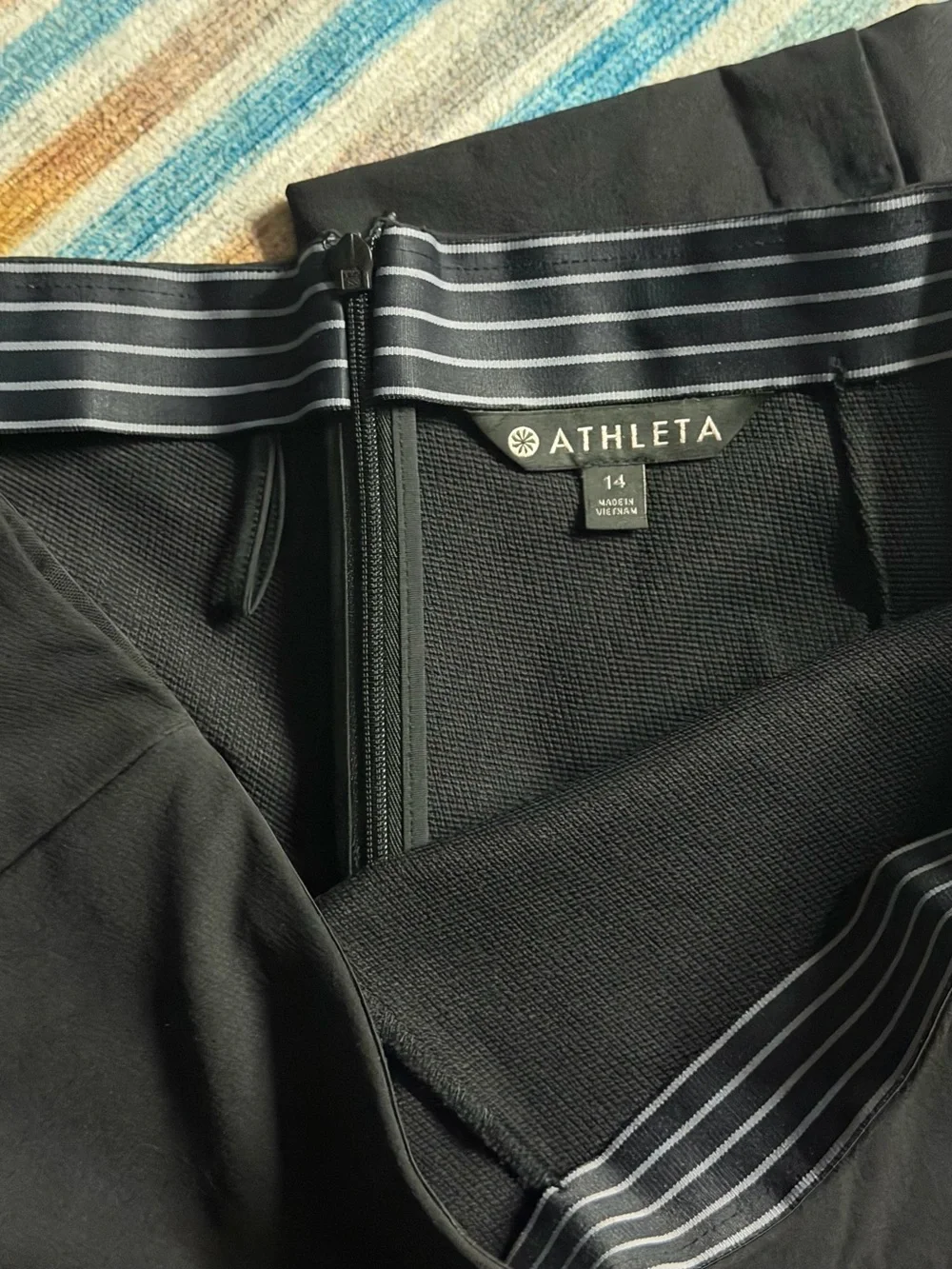 Athleta black pants 14